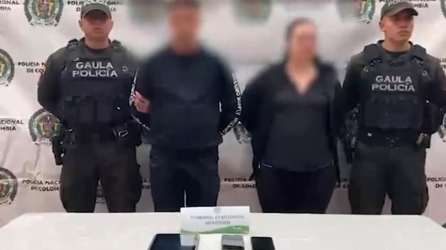 Rastros de sangre fueron clave para capturar a dos responsables de secuestro de taxista en Bogotá. Foto: suministrada.