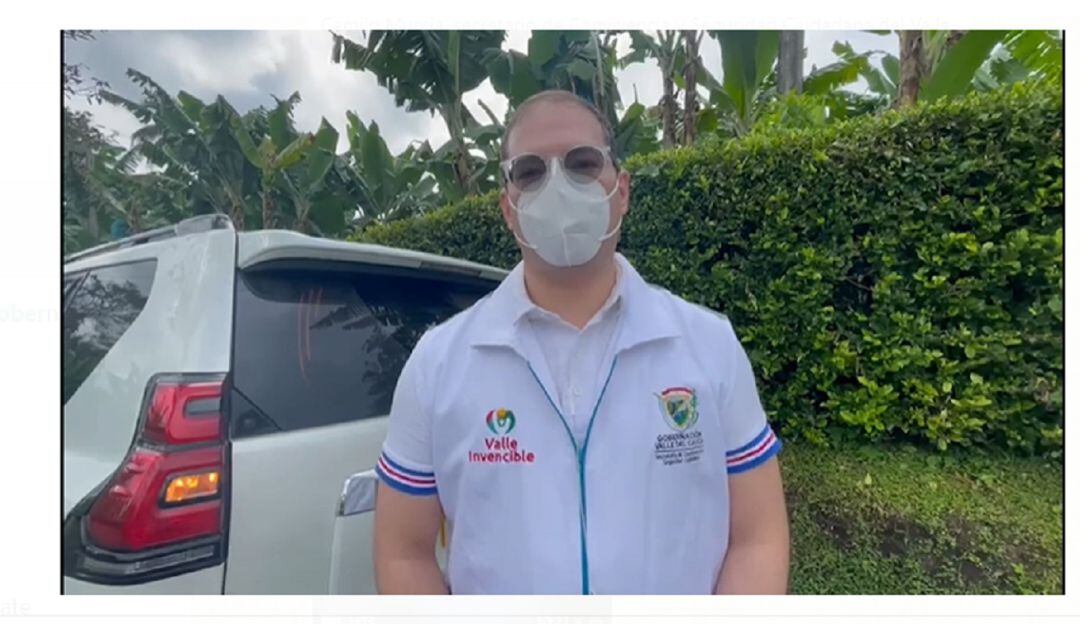 Secretario de Seguridad Camilo Murcia