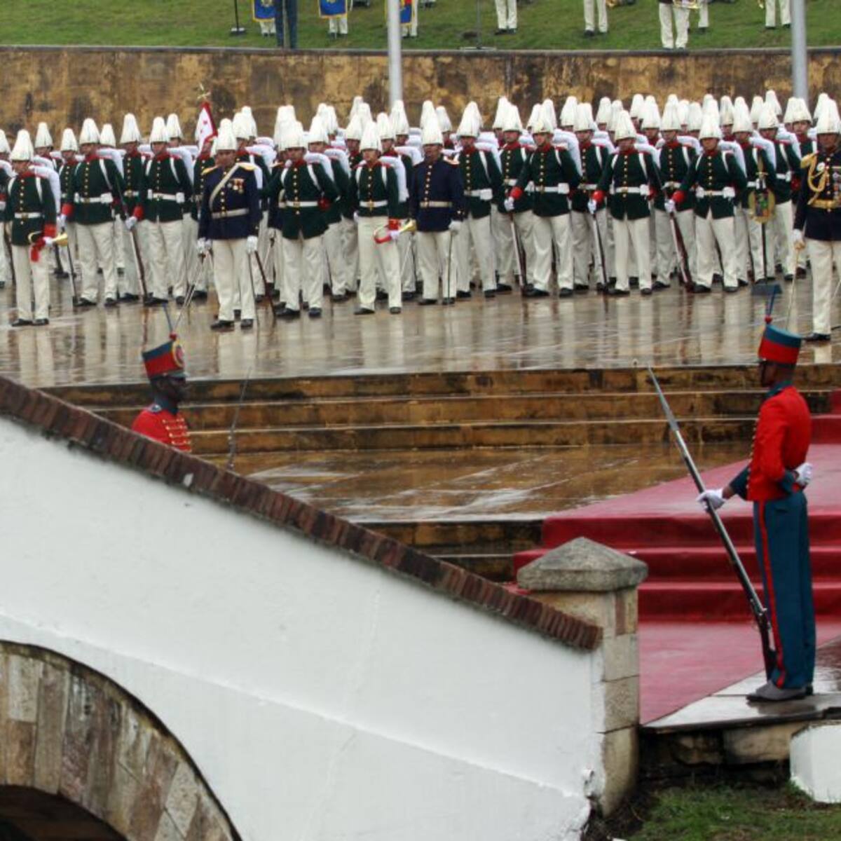 Con ceremonia militar conmemoraron los 203 años de la Batalla de Boyacá