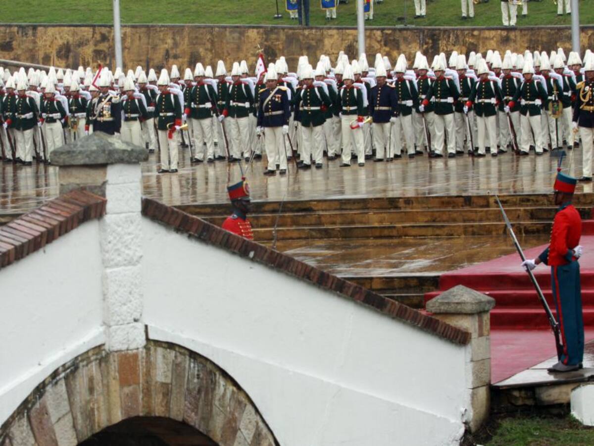 Con ceremonia militar conmemoraron los 203 años de la Batalla de Boyacá