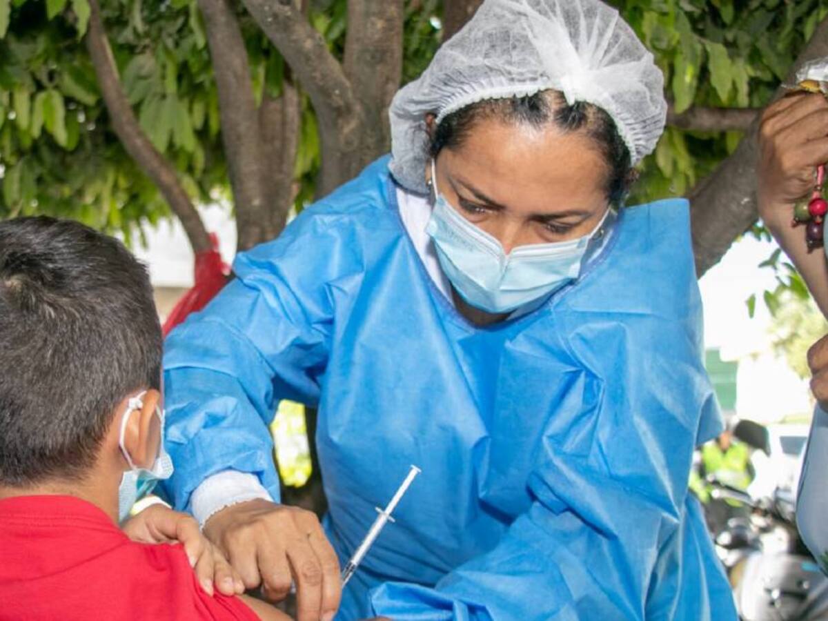 En Neiva avanza vacunación de menores entre los 3 y 11 años de edad