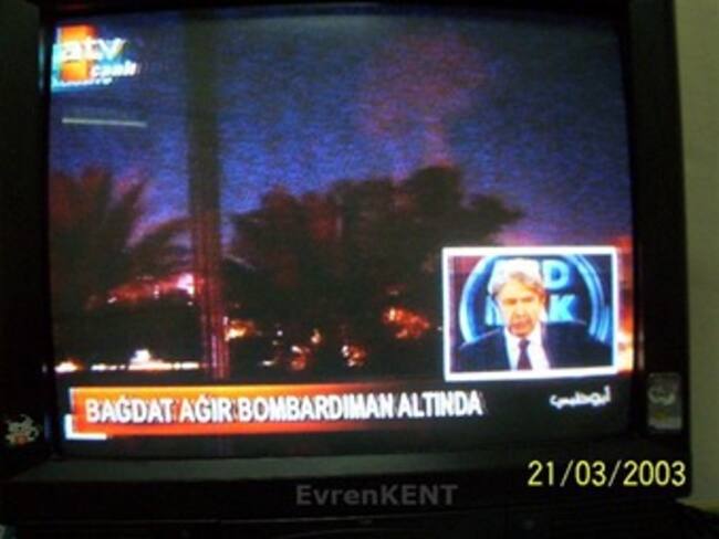 Bombardeo informativo en Irak