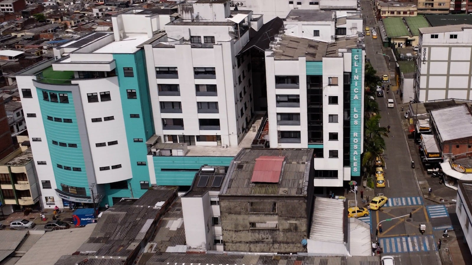 Imagen panorámica - Clínica Los Rosales de Pereira.