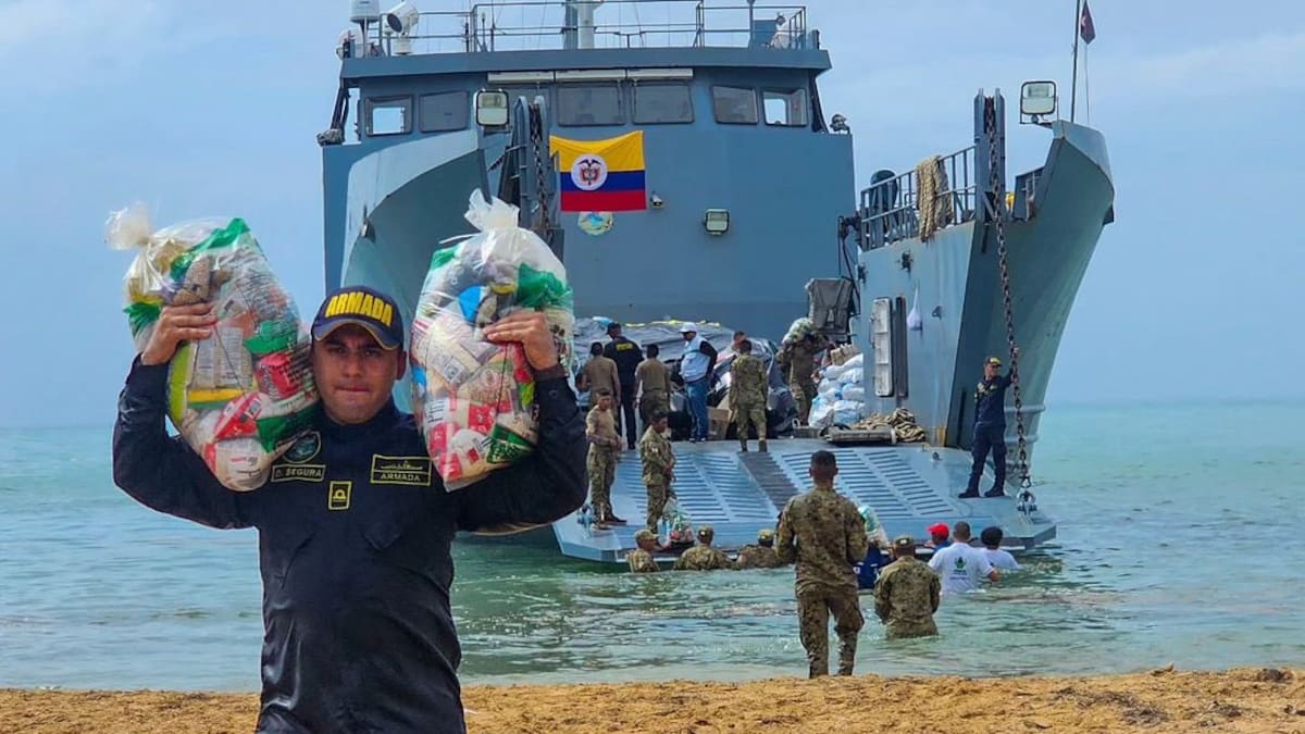 Llegan las primeras ayudas humanitarias a la Alta Guajira