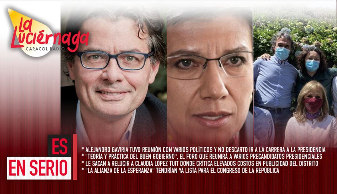 Alejandro Gaviria no descarto ir a la carrera a la presidencia tras reunión