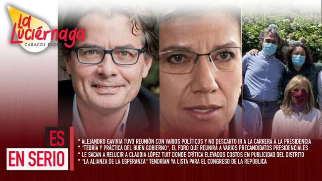 Alejandro Gaviria no descarto ir a la carrera a la presidencia tras reunión