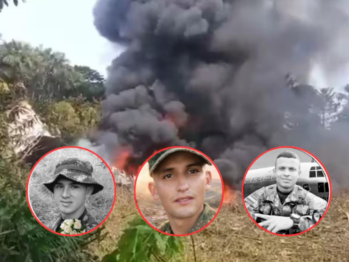 Tres santandereanos murieron tras accidente del avión de la fuerza aeroespacial en Putumayo