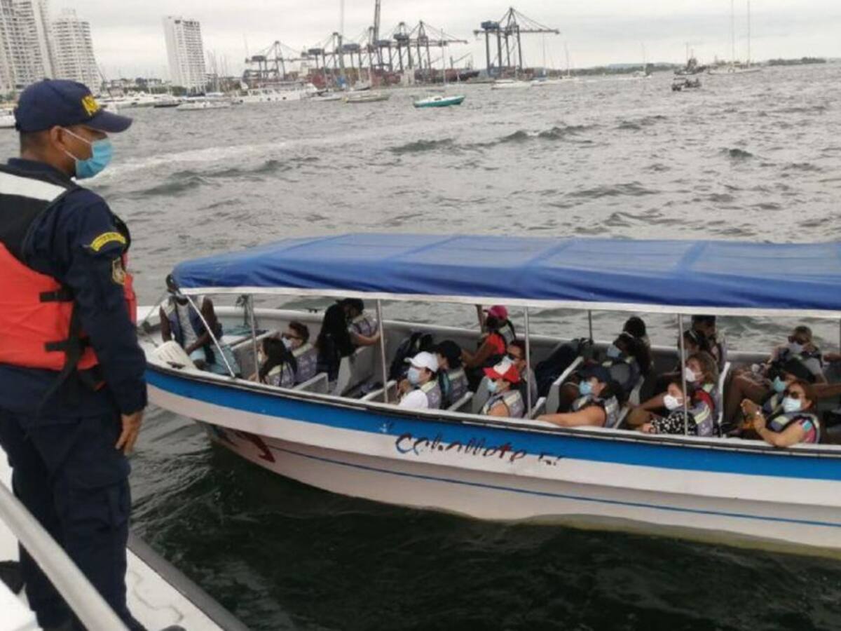 Más de 12 mil pasajeros movilizados vía marítima en Cartagena