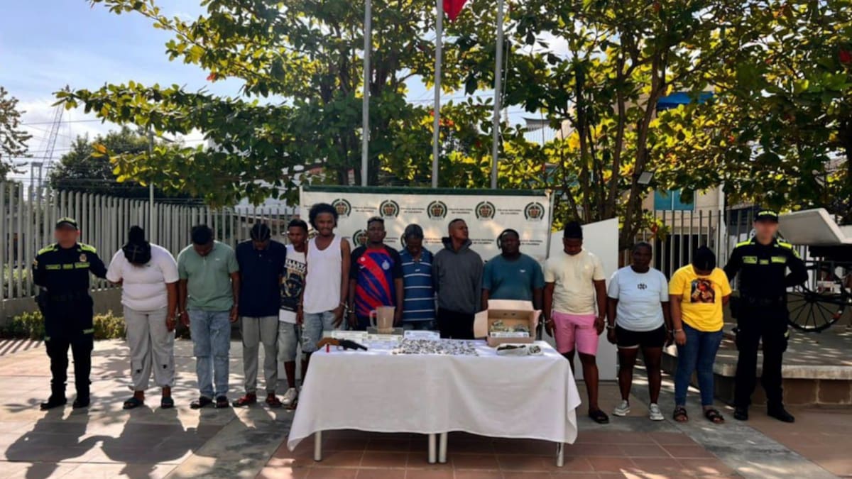En Cartagena cárcel para presuntos integrantes de ‘Los Caleteros’