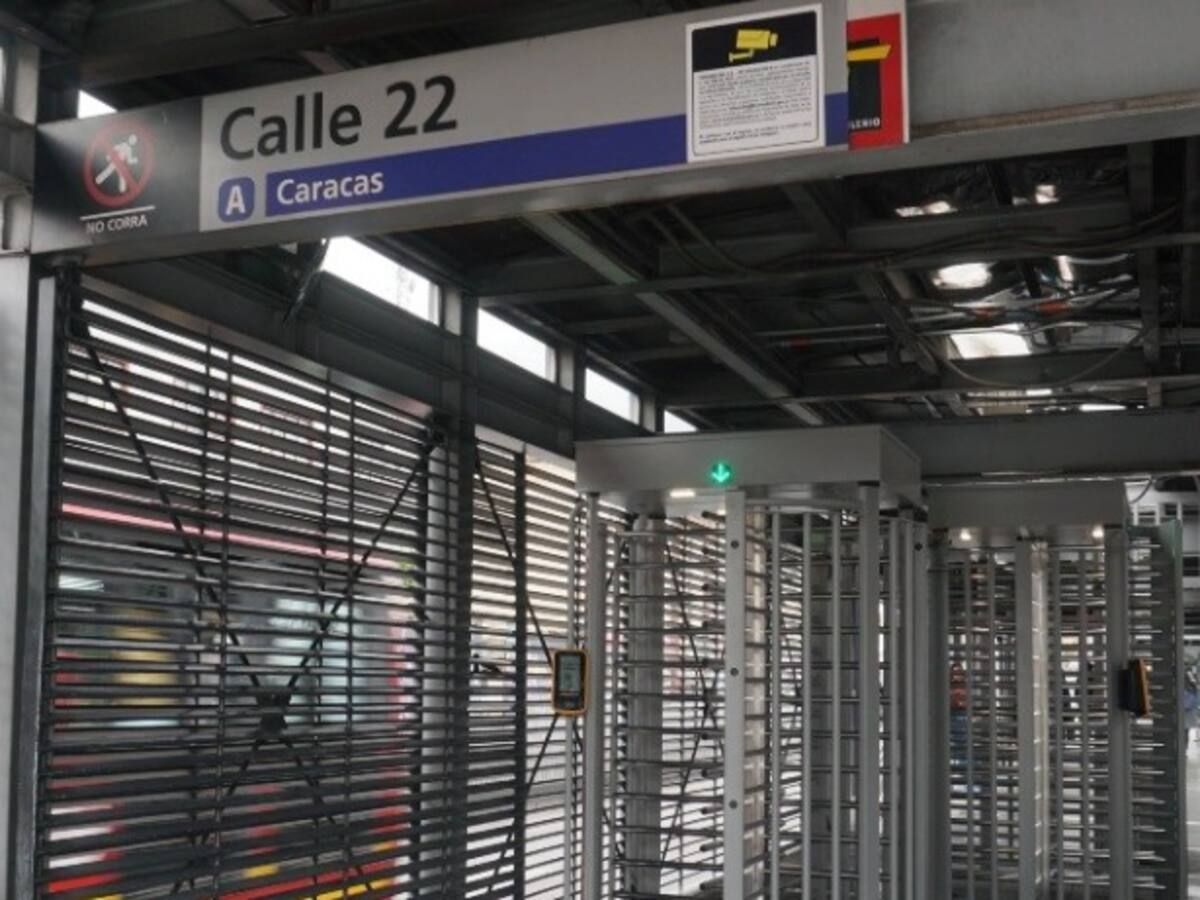 Estación Calle 22 suspenderá operaciones el próximo 22 de noviembre por obras del Metro de Bogotá