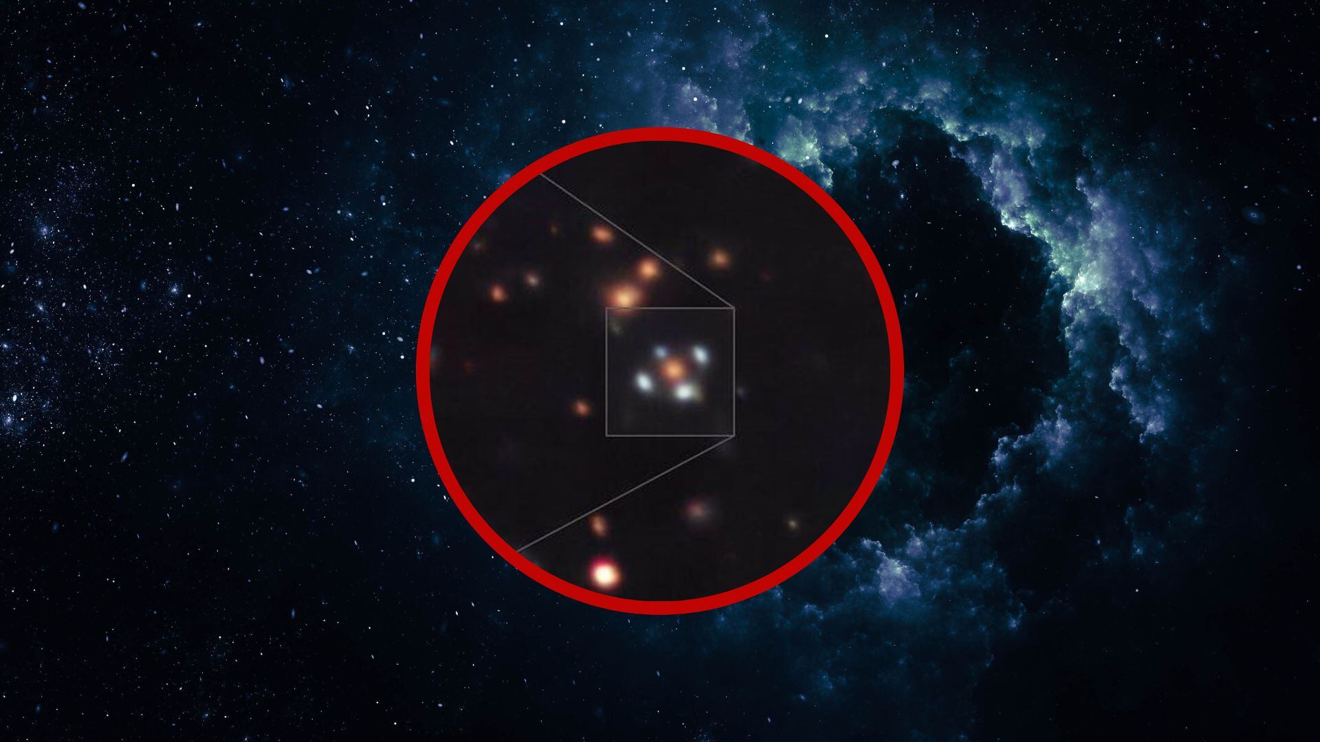 Flor de cuatro pétalos en la galaxia. Fotos: Europa Press y Getty Images