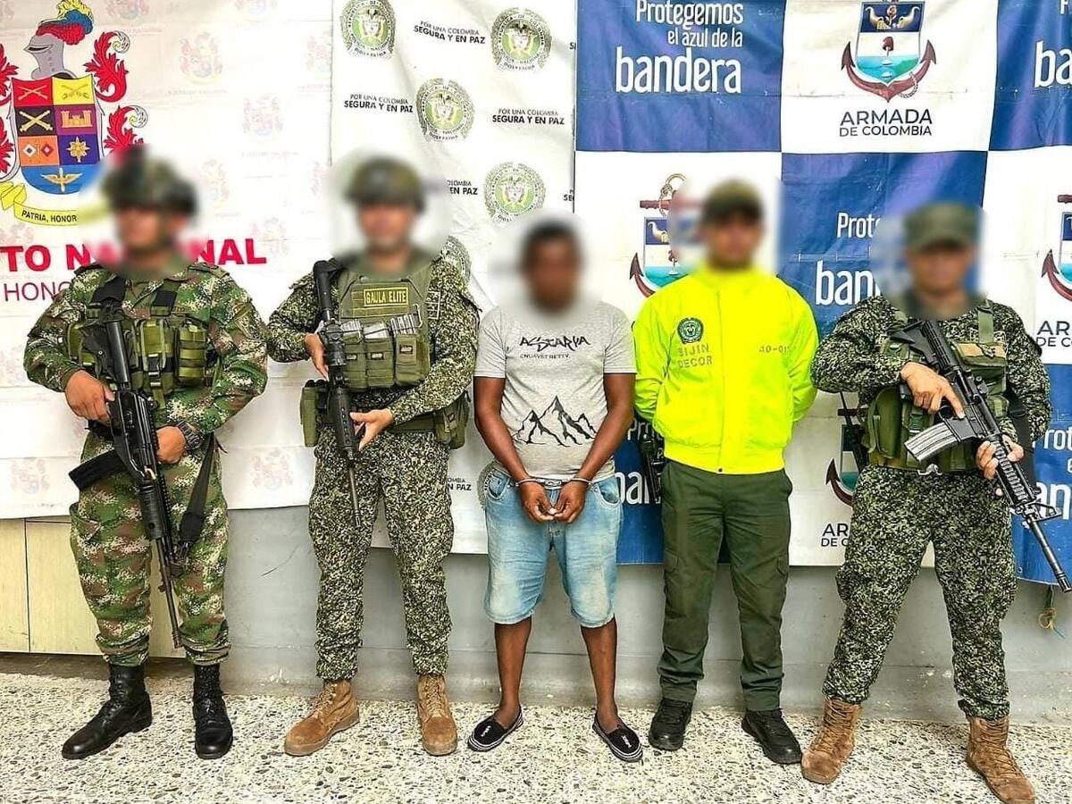 Cae en Córdoba alias Rafa, presunto cabecilla militar que delinquía en San Pablo, Bolívar