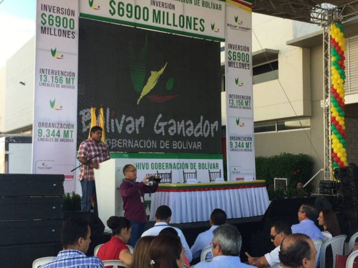 Inauguran nueva sede del Archivo del Departamento de Bolívar