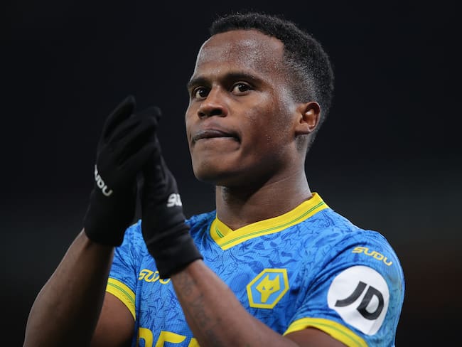 Jhon Arias tras su actuación ante el Manchester United. (Photo by James Gill - Danehouse/Getty Images)