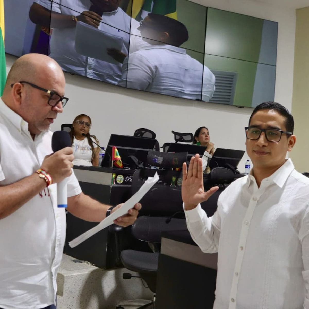 Carlos Guerra Martelo se posesionó como Concejal de Cartagena