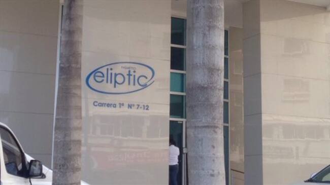 La menor que cayó del piso 26 del edificio Palmetto Eliptic, ubicado en el sector turístico de Bocagrande. Foto: La W Radio/ Leidys Rivero.