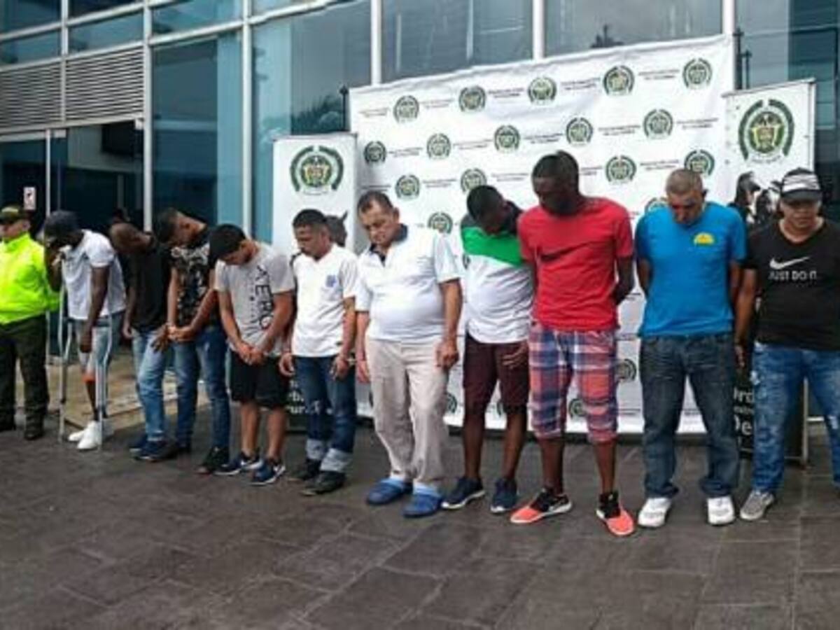 Desarticulan banda la “séptima” responsable de 15 homicidios en Cali