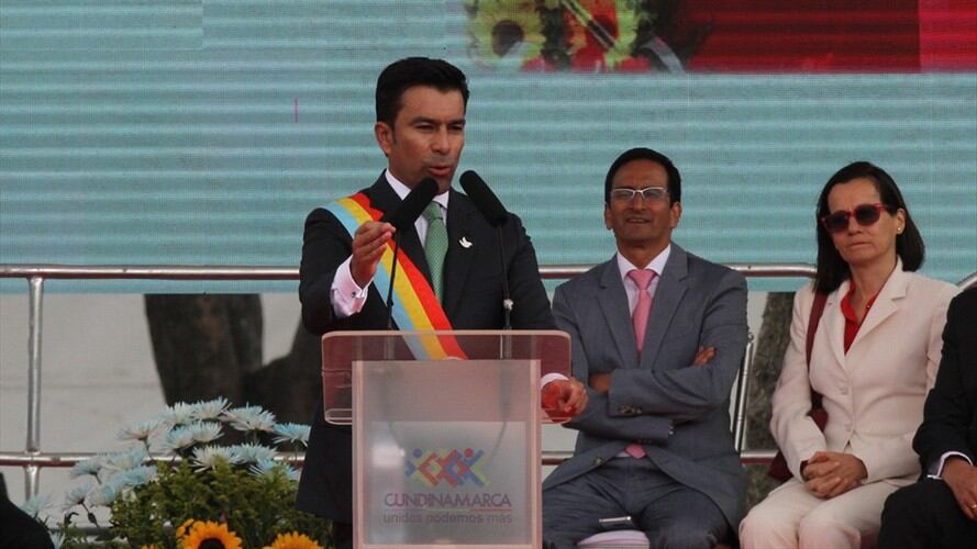 Gobernador de Cundinamarca, Jorge Emilio Rey. Foto: Colprensa.