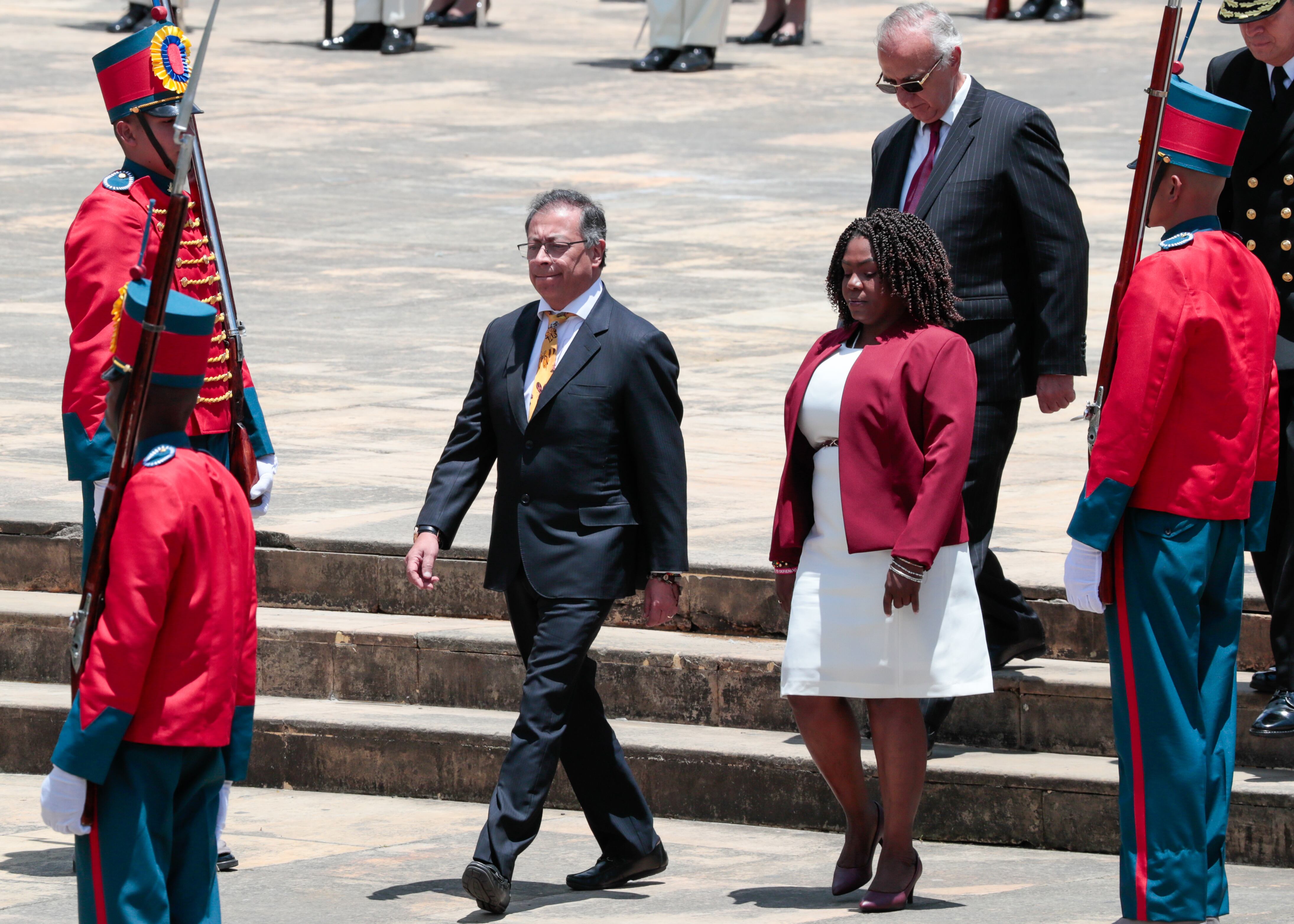 El presidente Gustavo Petro y la vicepresidenta Francia Márquez. Foto: Presidencia