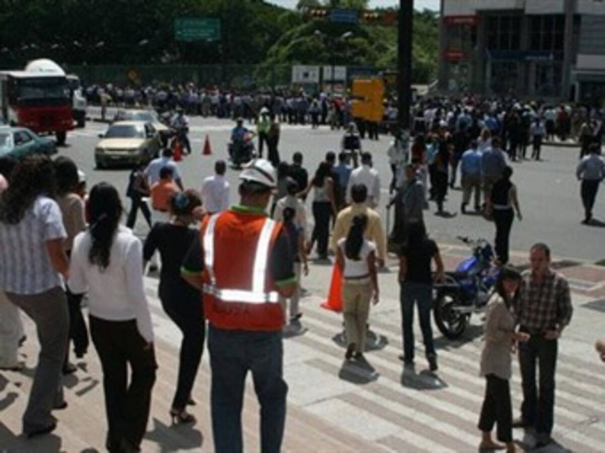 Casi la mitad de Bogotá participó en el gran simulacro de evacuación