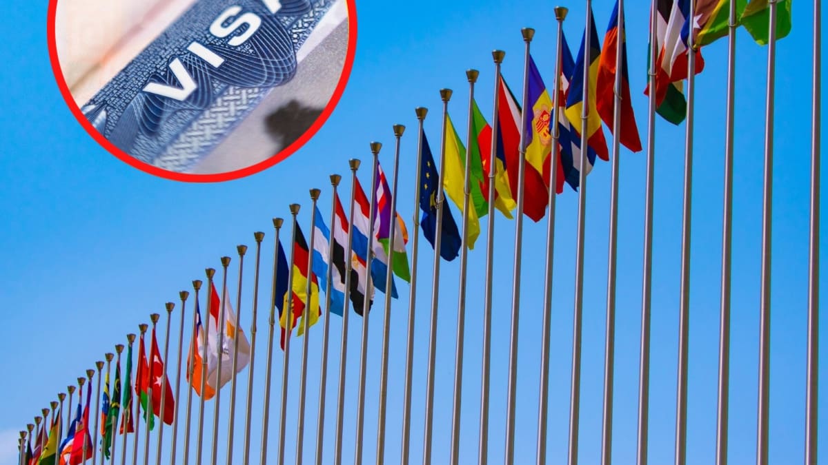 Estos son los países a los que puede viajar con visa de menos de 6 meses de vigencia