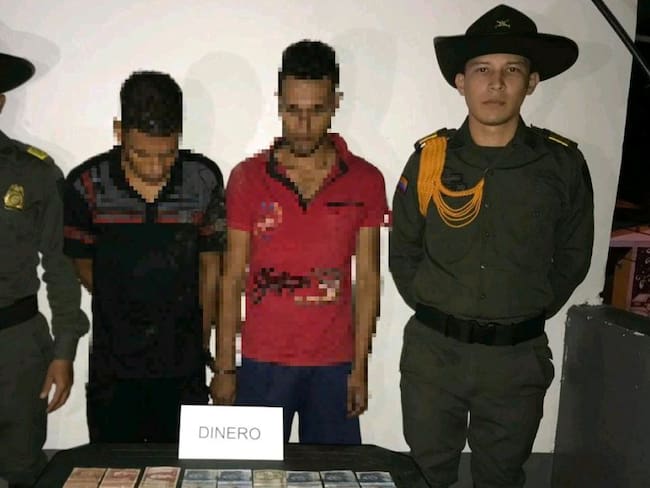 Capturan a dos paisas que robaban en el sur del Tolima
