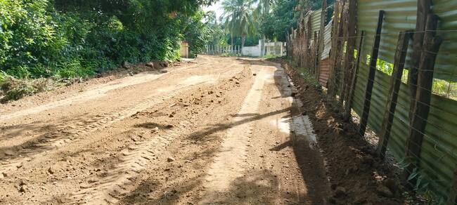 Arrancan obras de mantenimiento de vía hacia el corregimiento de El Hobo, en Santa Catalina