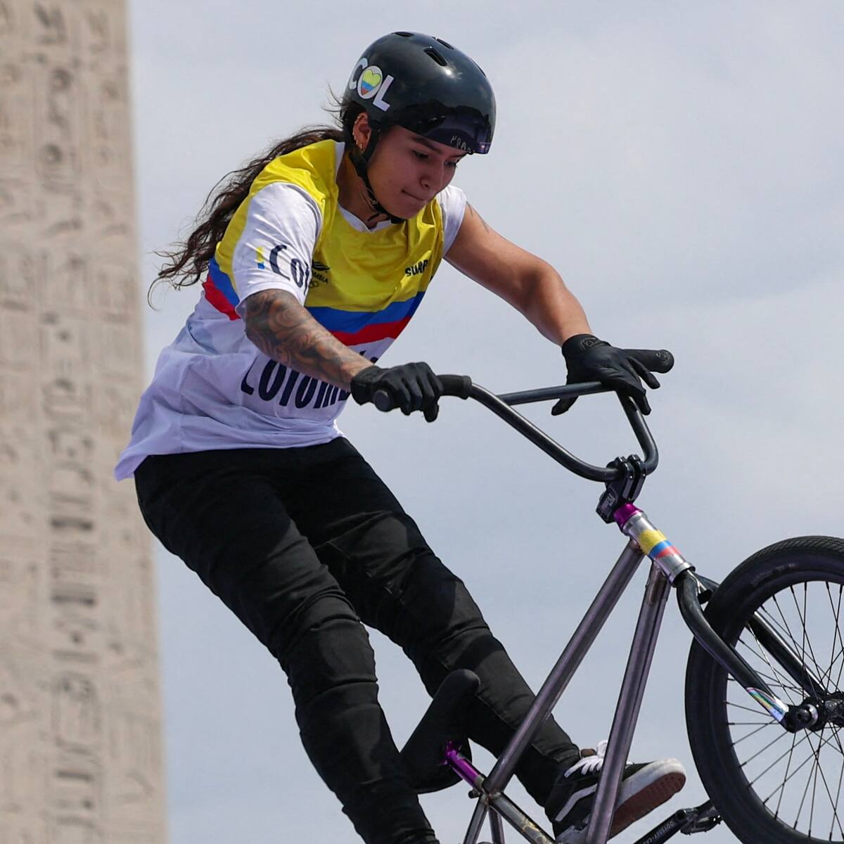 Queen Saray Villegas le da el primer diploma olímpico a Colombia en París 2024