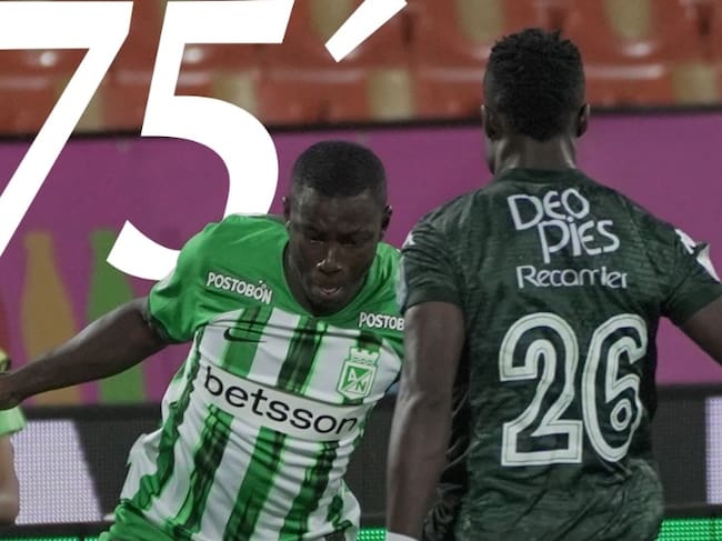 Duelo de Liga entre Atlético Nacional y Deportivo Cali / @nacionaloficial