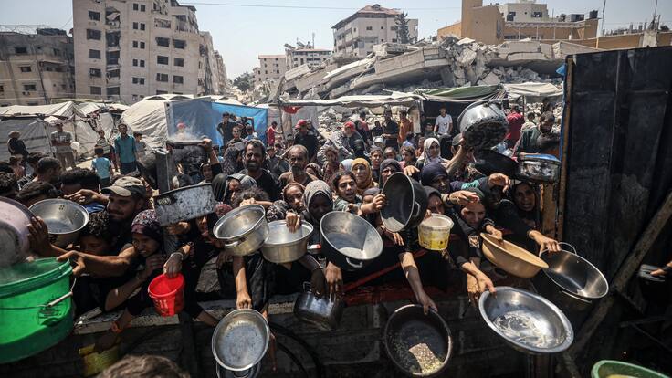 Médico en Gaza sobre ayuda humanitaria que ingresa Israel: “es un engaño, no alcanza ni para el 1%”
