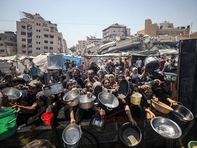 Médico en Gaza sobre ayuda humanitaria que ingresa Israel: “es un engaño, no alcanza ni para el 1%”