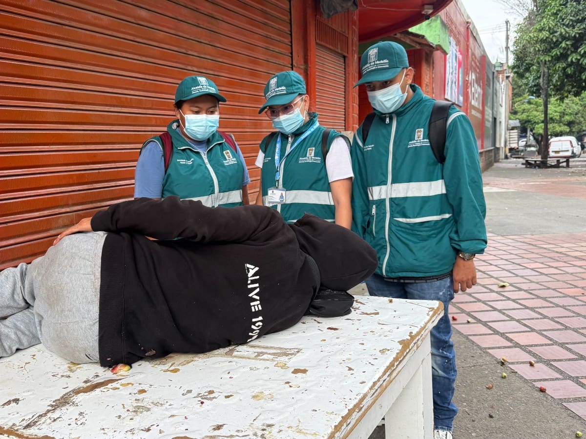 Cerca de 500 personas que estaban en condición de calle en Medellín han regresado a sus hogares