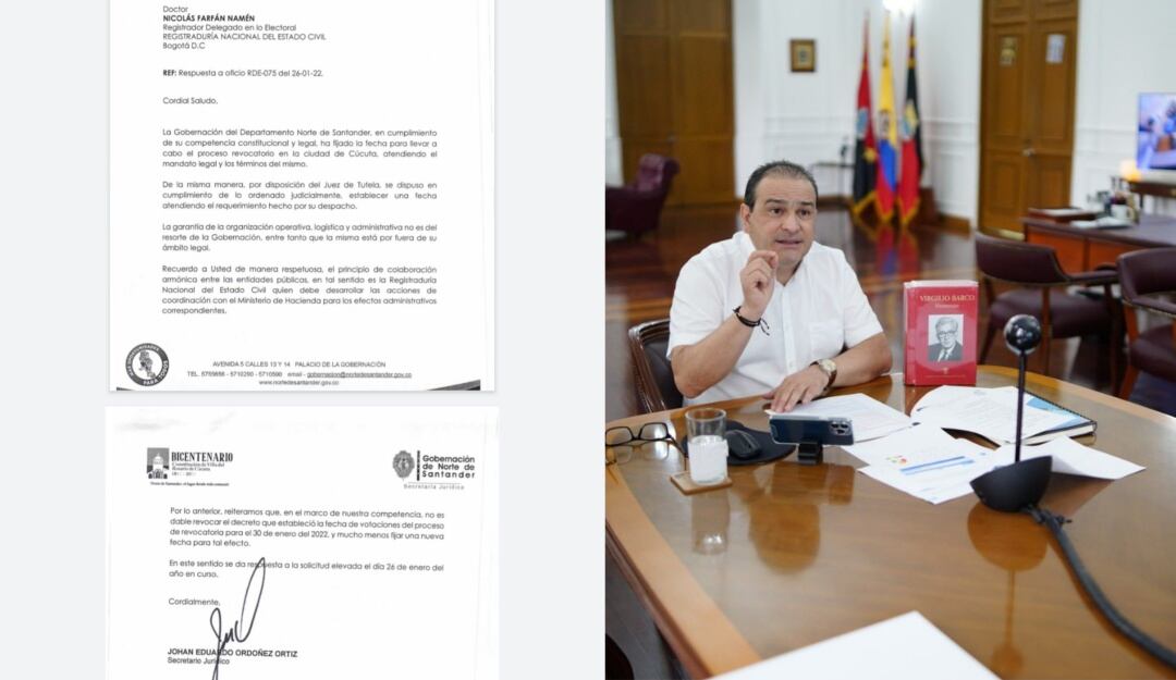 Revocatoria del alcalde de la ciudad de Cúcuta.