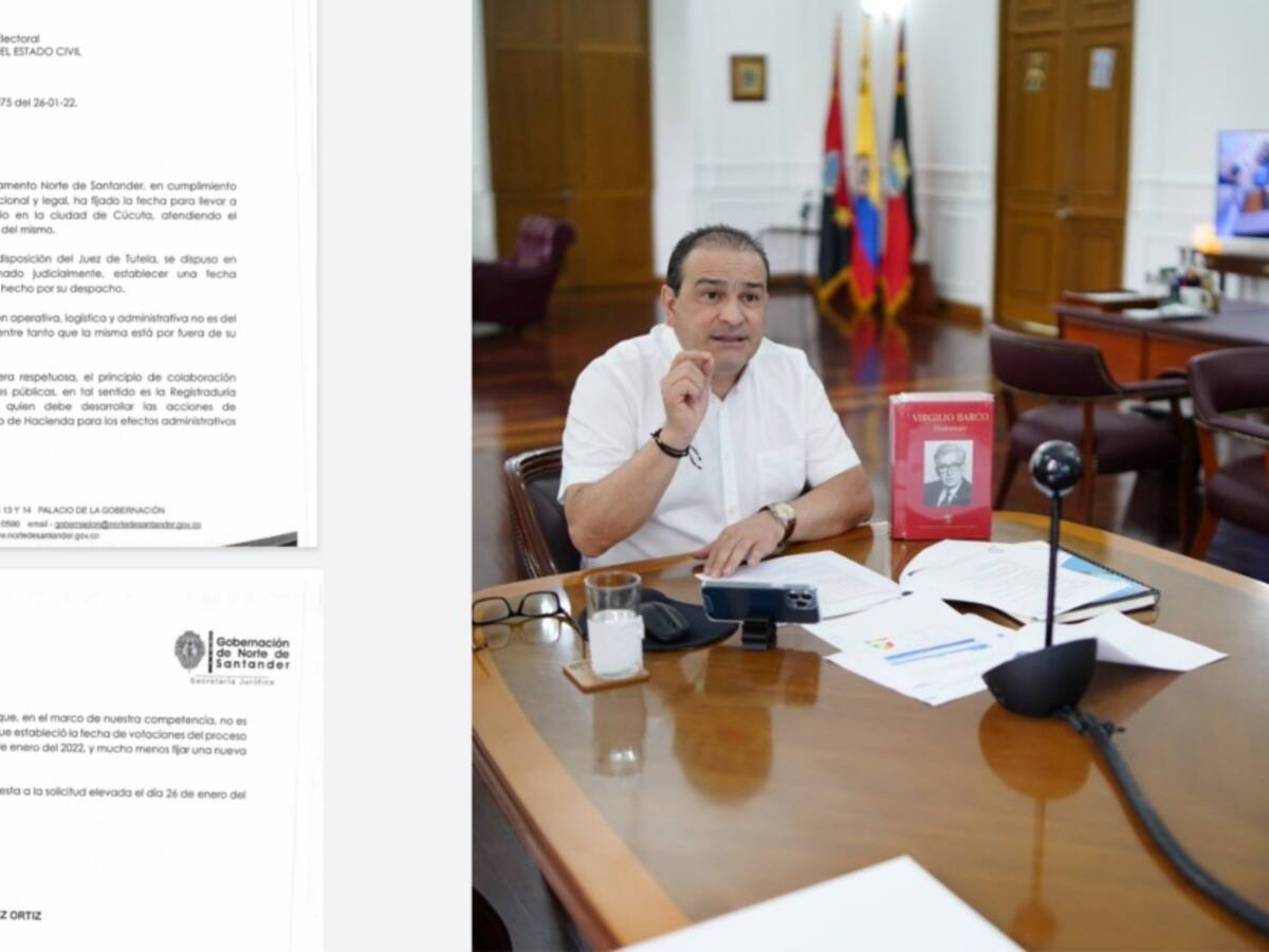 Gobernador no puede cambiar fecha de revocatoria por fallo judicial