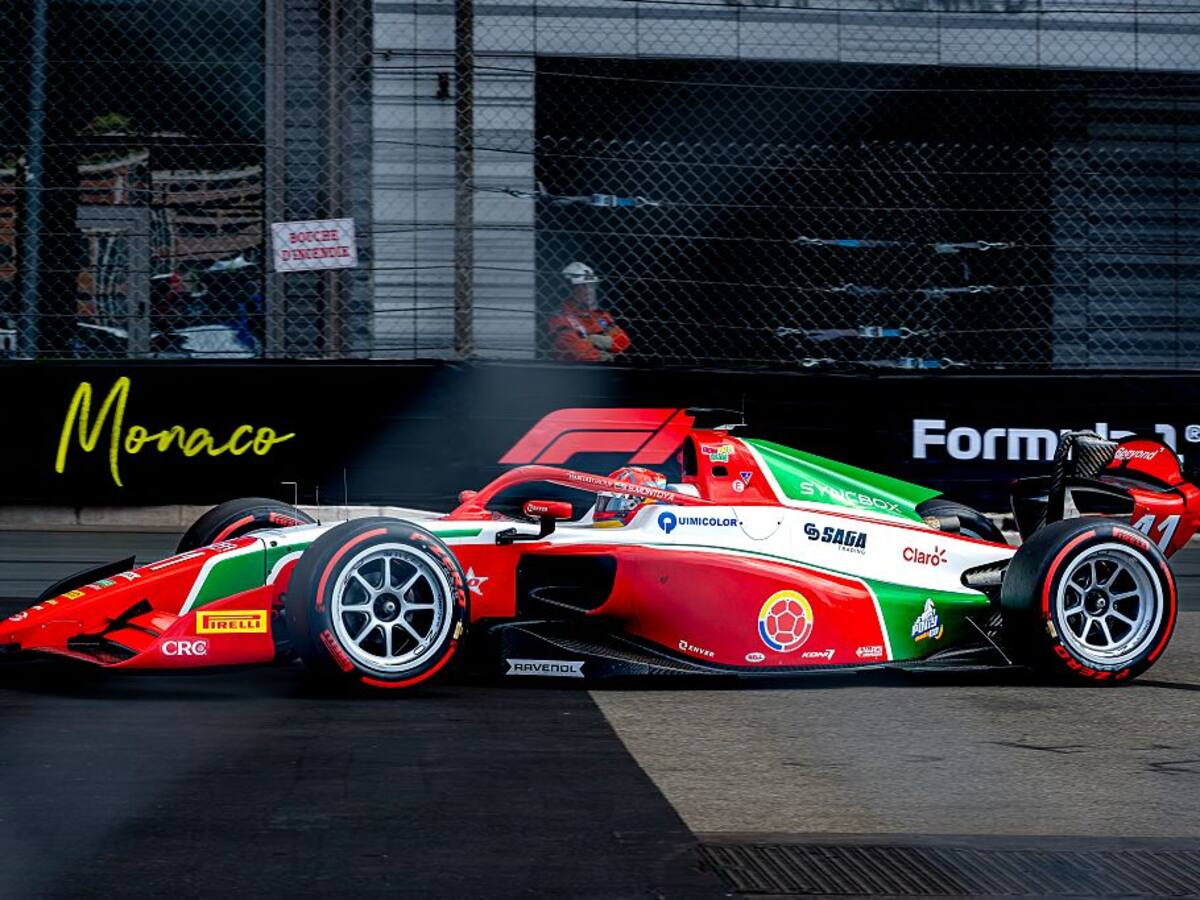 Sebastian Montoya logró sumar en el Gran Premio de Mónaco: así remontó posiciones
