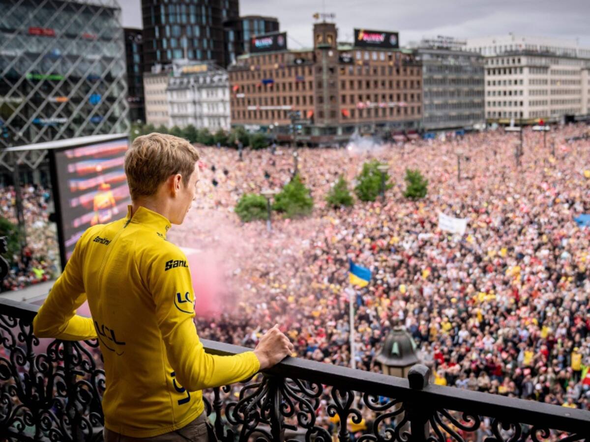 Vingegaard, recibido como héroe en Copenhague tras ganar el Tour de Francia