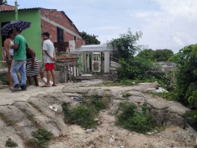 22 casas en riesgo por falta de intervención en Loma del Marión, Cartagena