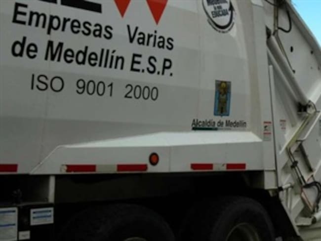 En Medellín el servicio de recolección de basura sigue operando