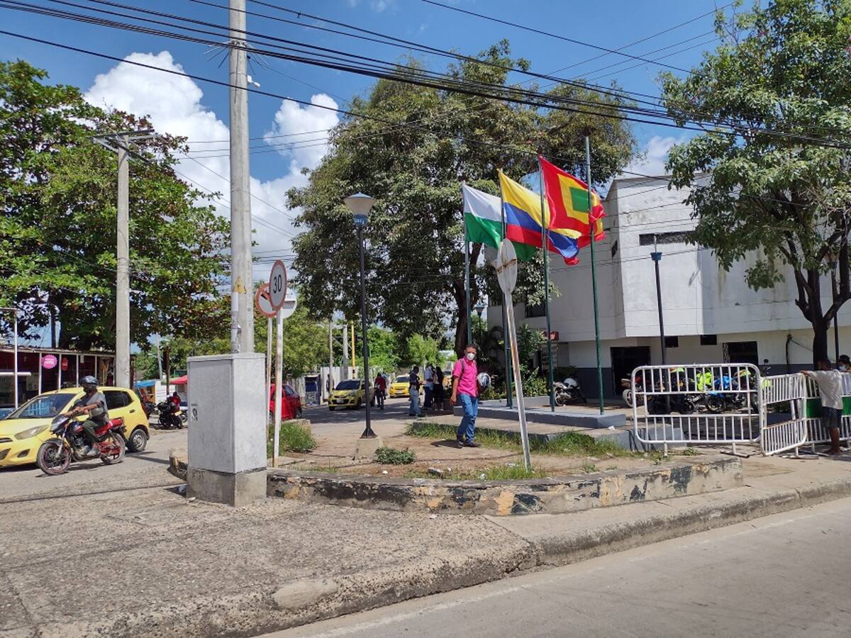 Estación de Policía de El Cuartelillo en Cartagena está desocupada