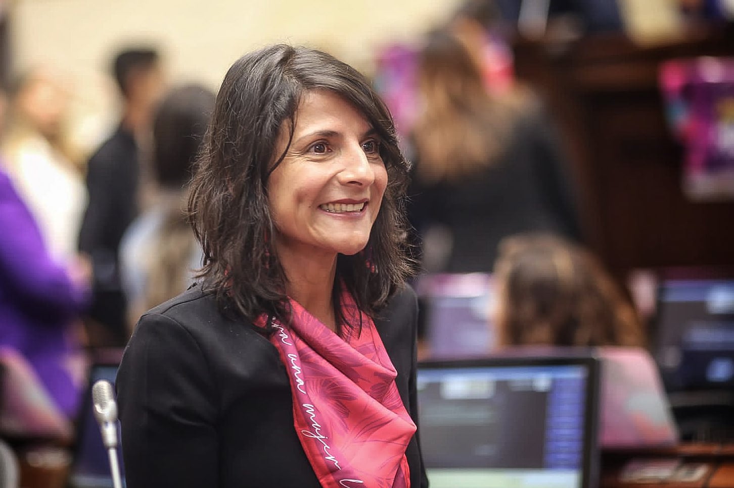 Irene Vélez, exministra de Minas y Energía de Colombia (Foto vía COLPRENSA)