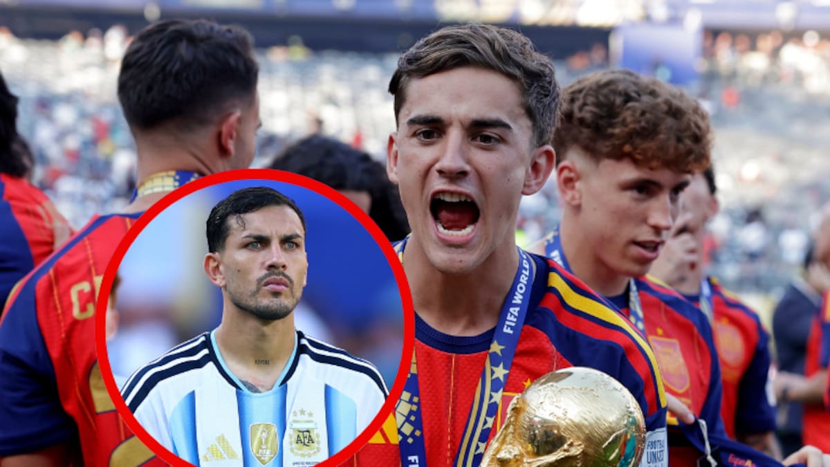 Sopresiva declaración de Gavi sobre Leandro Paredes, tras su agresión en la final del Mundial 2026
