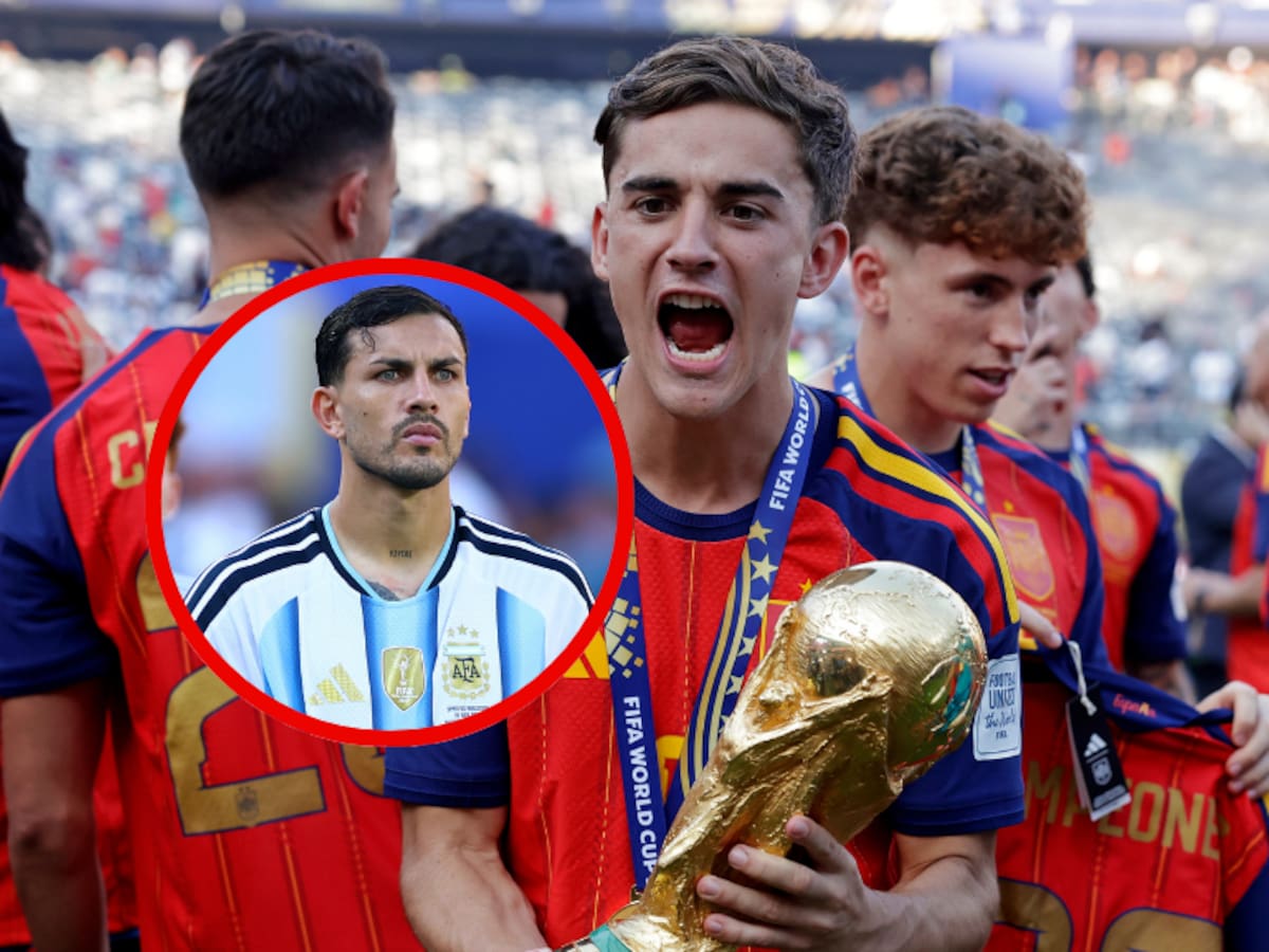 Sopresiva declaración de Gavi sobre Leandro Paredes, tras su agresión en la final del Mundial 2026