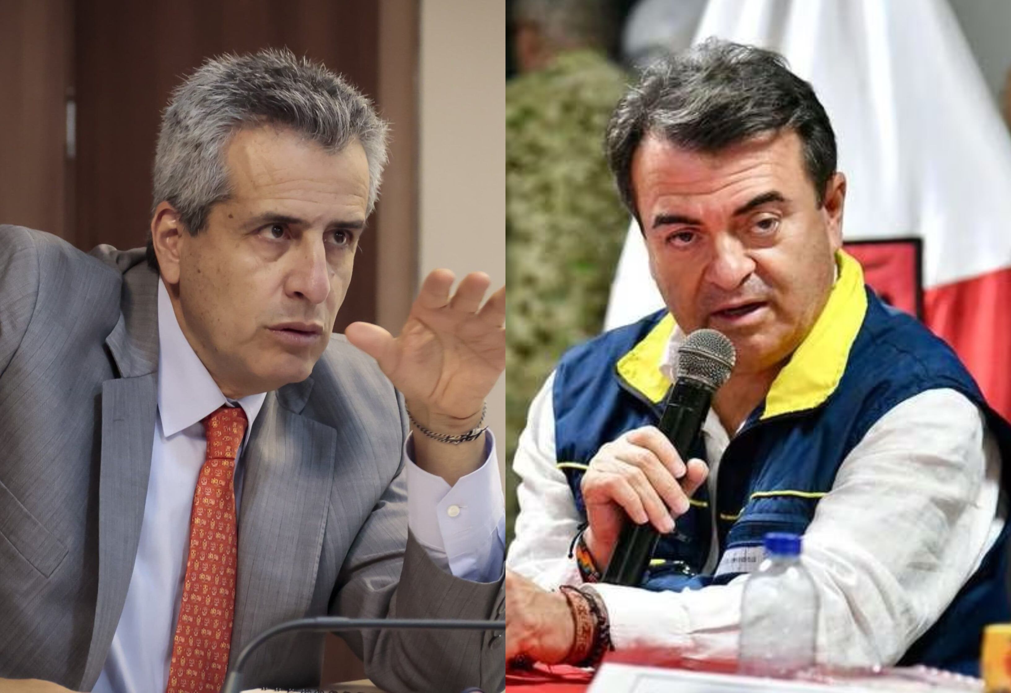 Luis Fernando Velasco y Olmedo López | Fotos: Colprensa