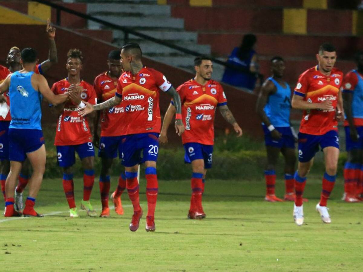 Pasto sorprendió al Bucaramanga y salió del fondo de la tabla