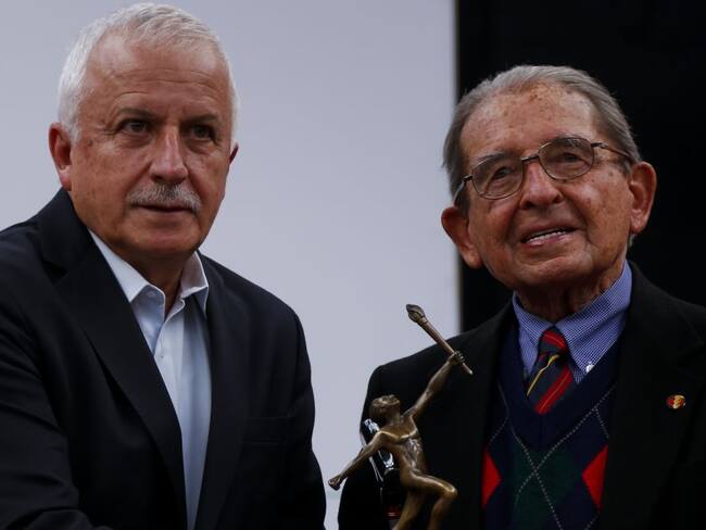Archivo, Mike Forero durante reconocimiento del Comité Olímpico colombiano en el 2015.