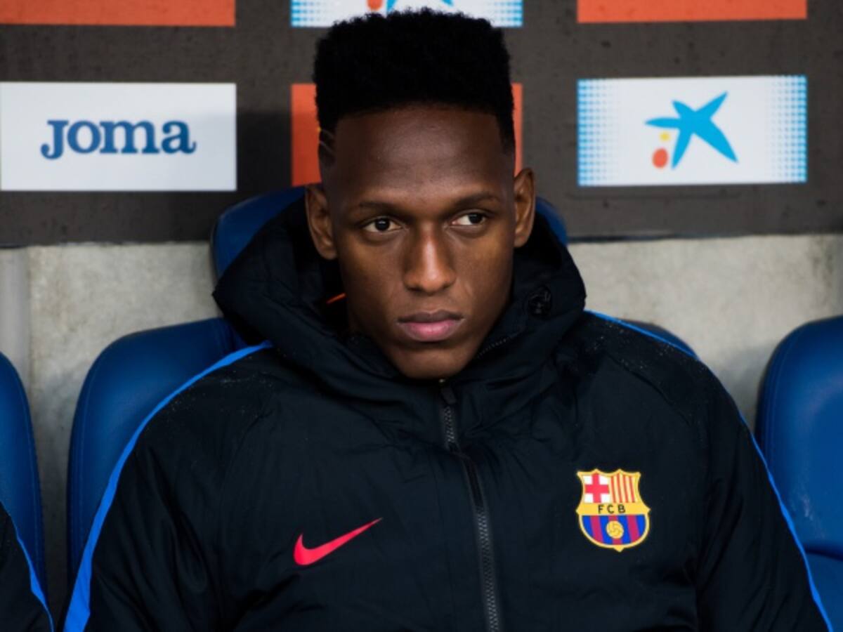 Yerry Mina no entrenó con el Barcelona y su salida está cada vez más cerca