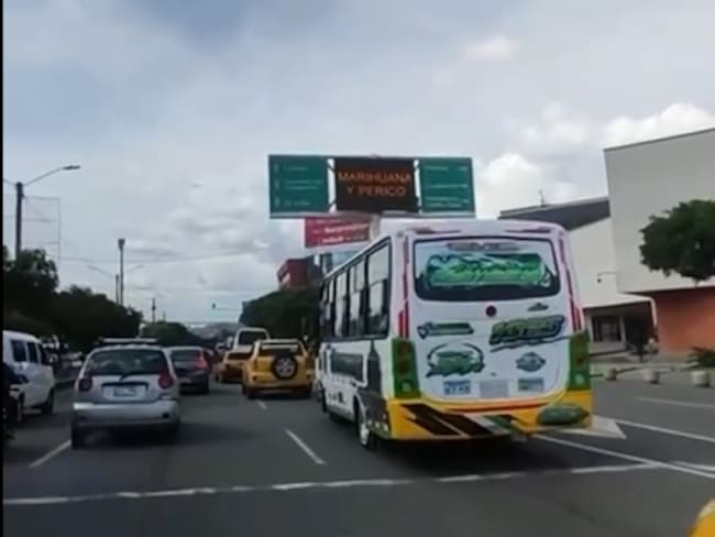 Hackeo a pantalla digital en Cúcuta / Foto: Redes sociales