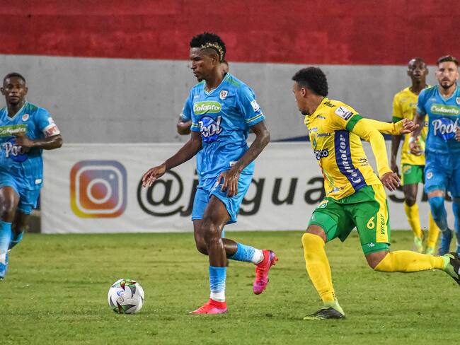 Duelo entre Jaguares de Córdoba y Atlético Huila en Liga. Photo: VizzorImage / Andres Felipe Lopez / Cont