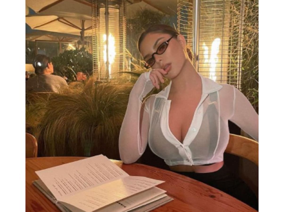 Demi Rose probó un nuevo outfit apretado y dejó sorpresa en sus fans
