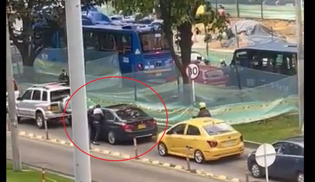 Los atracadores en el norte de Bogotá